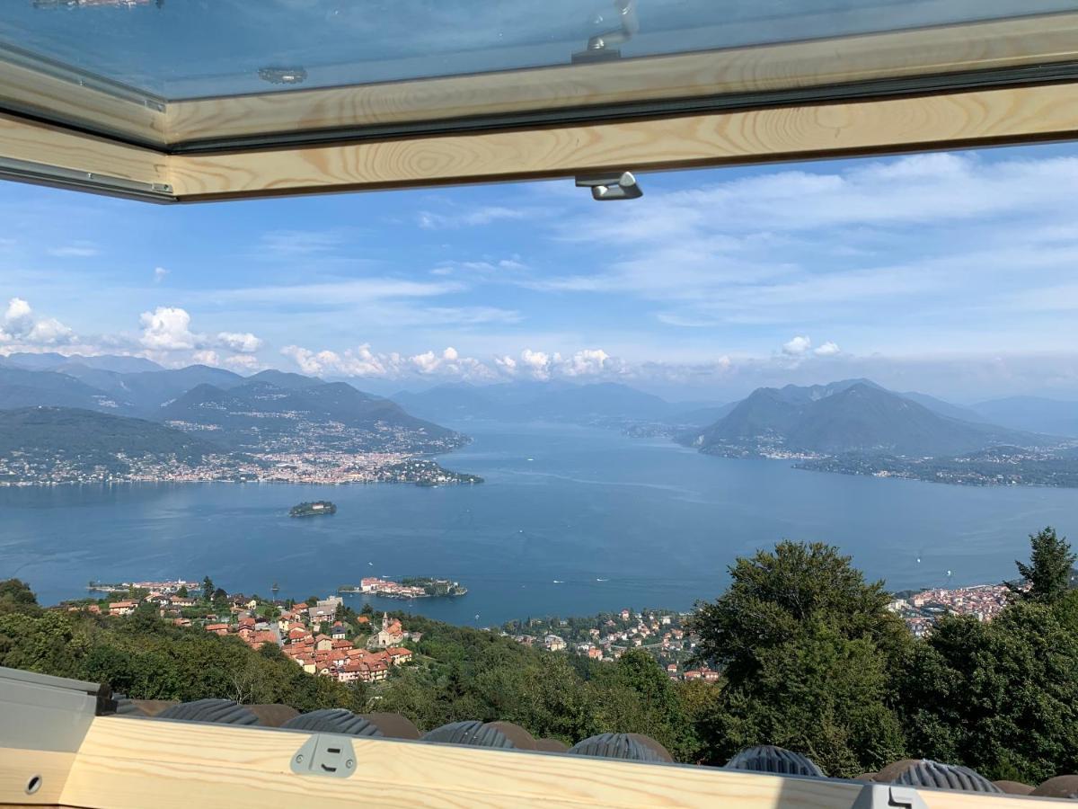 Private Luxury Spa & Silence Retreat With Spectacular View Over The Lake Maggiore Stresa Esterno foto