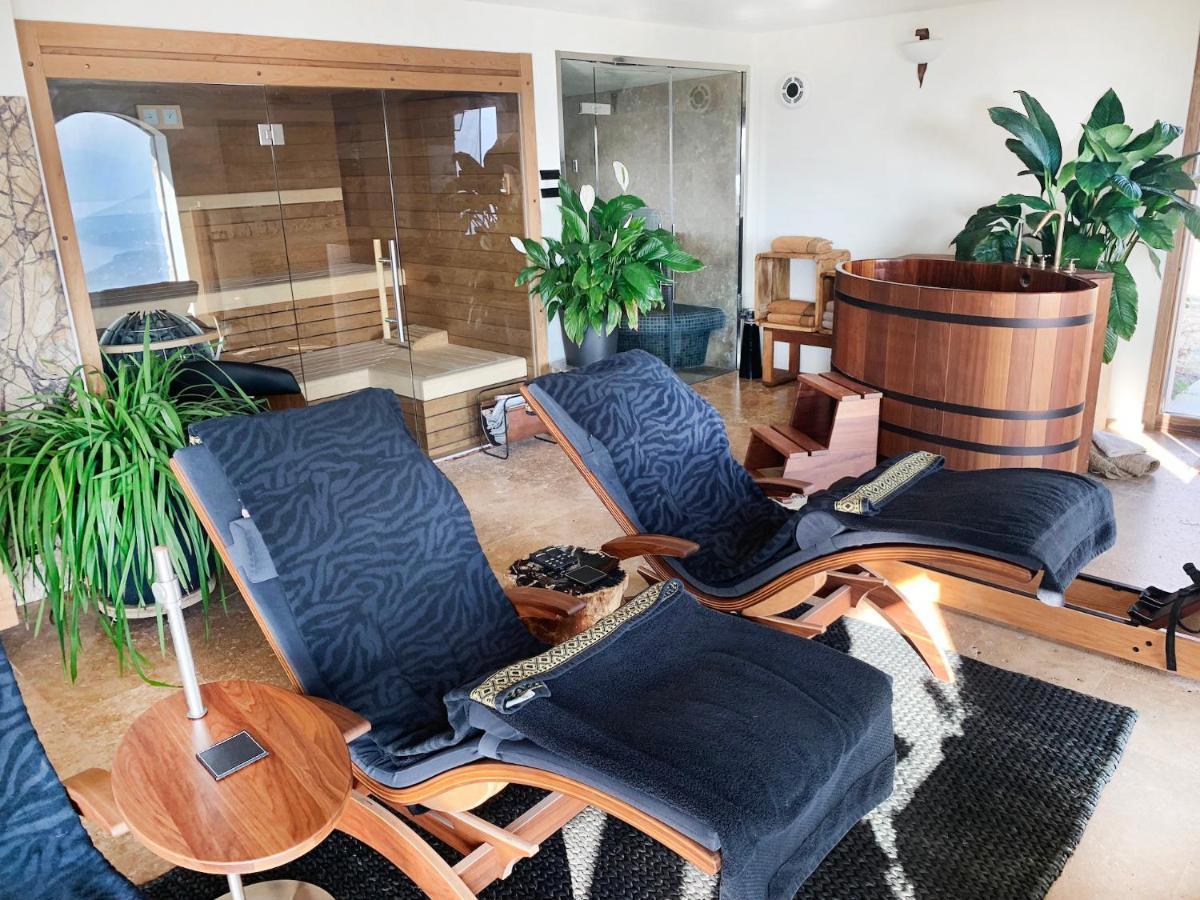 Private Luxury Spa & Silence Retreat With Spectacular View Over The Lake Maggiore Stresa Esterno foto