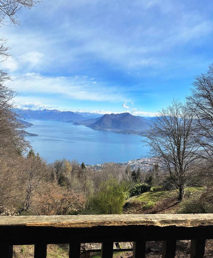 Private Luxury Spa & Silence Retreat With Spectacular View Over The Lake Maggiore Stresa Esterno foto